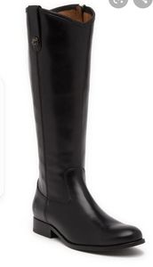 Frye Melissa Inside Zip Black